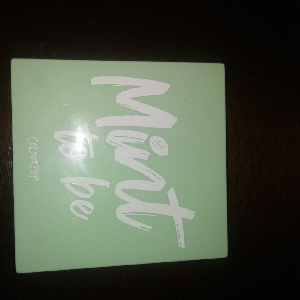 Colourpop mint to be eyeshadow